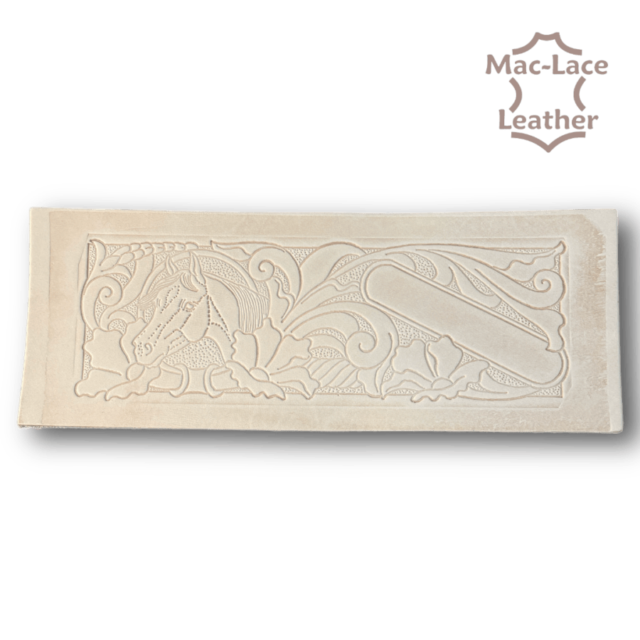 EMBOSSED WALLET BACK Horse Head