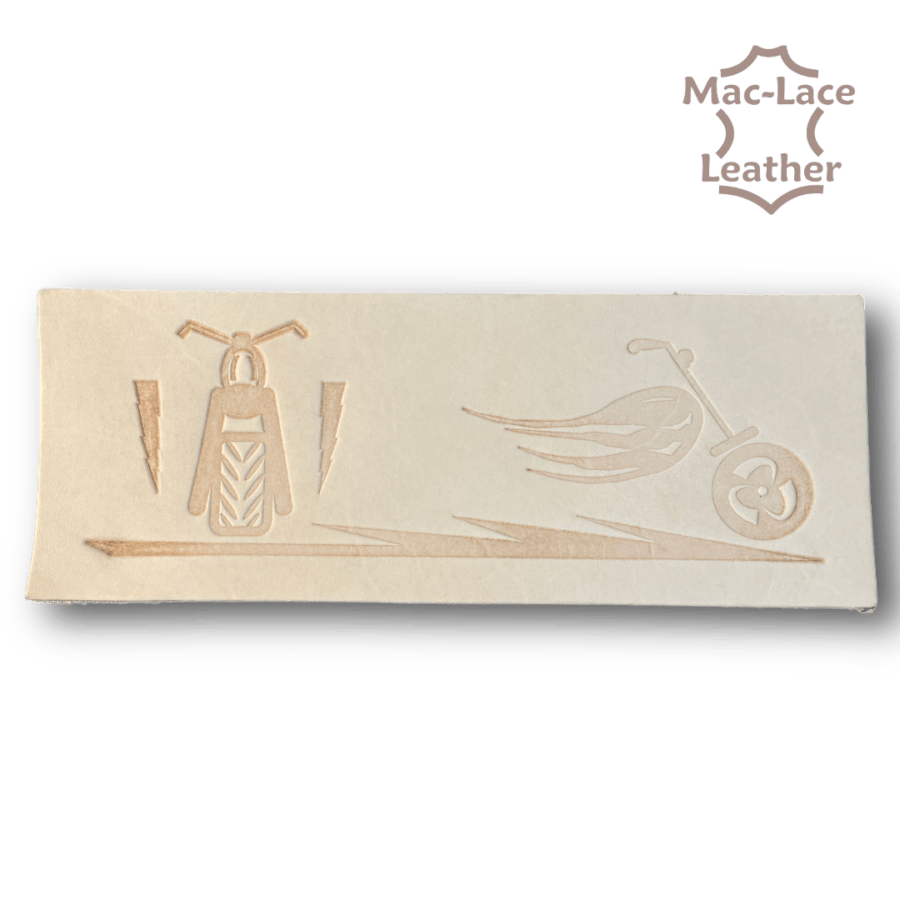 EMBOSSED WALLET BACK Motor Bike