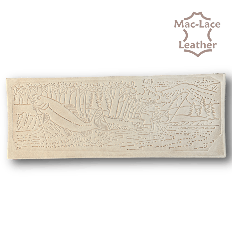 Embossed Wallet-Back Fly Fishing