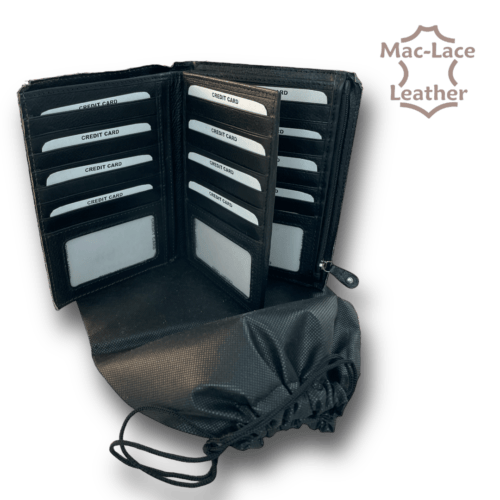 Lola Ladies Black Wallet-Inner