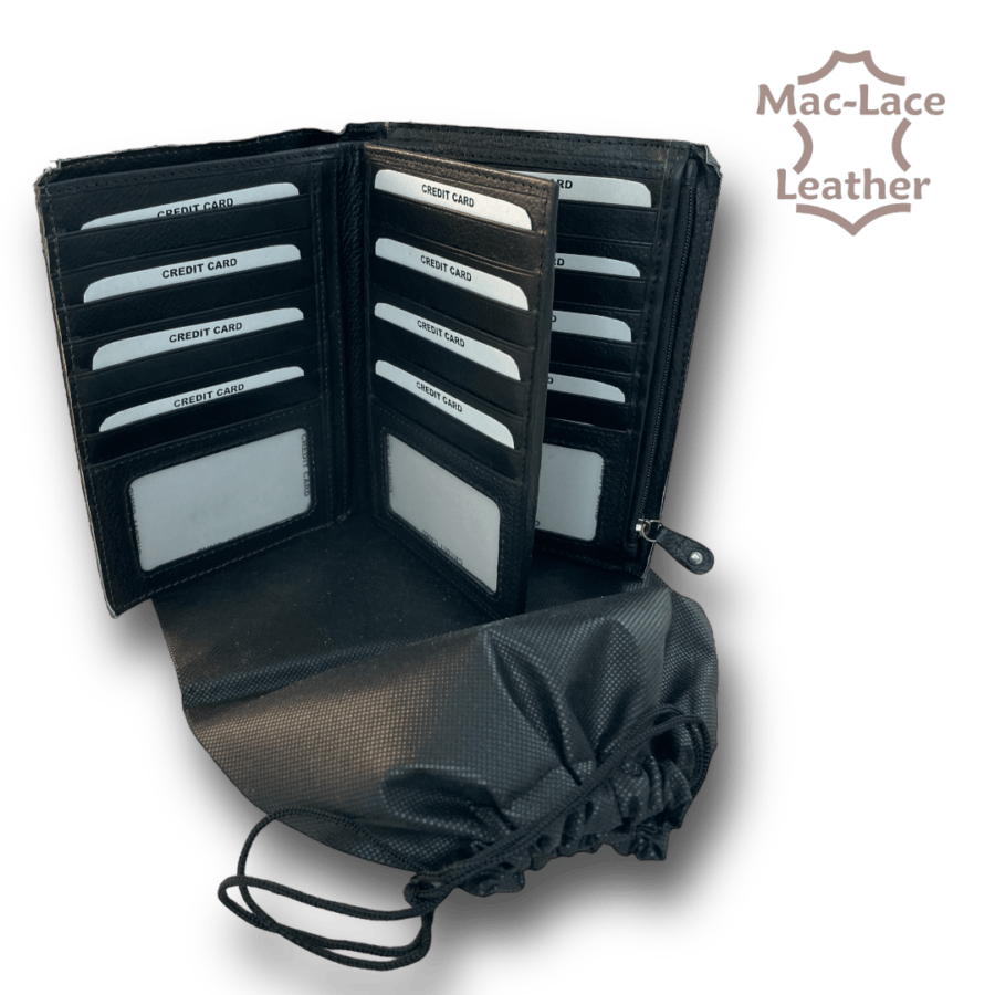 Lola Ladies Black Wallet-Inner