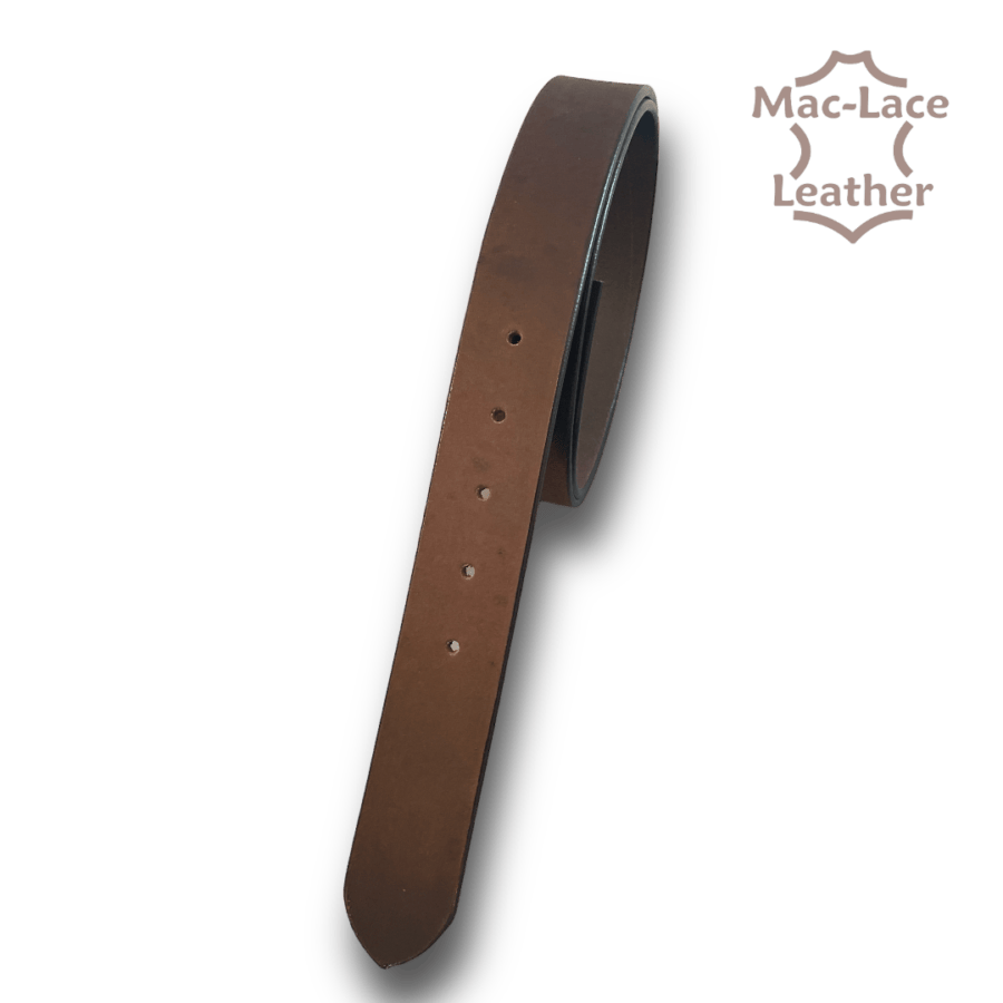 38mm Dark Brown Belt-Blank - Regular