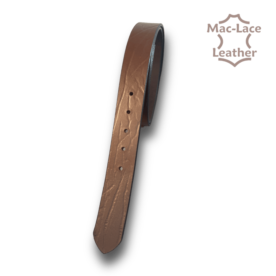 Leather Belt 38mm Tan-Mustang - Regular