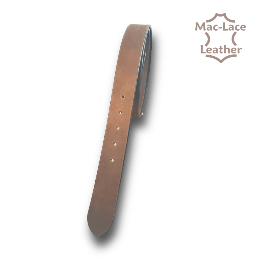 Leather Belt-Blank 38mm Crazy-Horse Brown - Regular