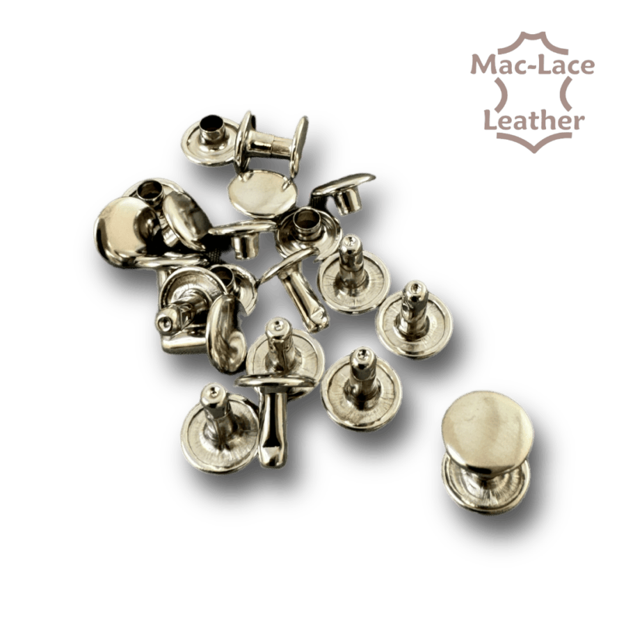 Double-Cap 8mm Rivet Nickel Pack of 2000