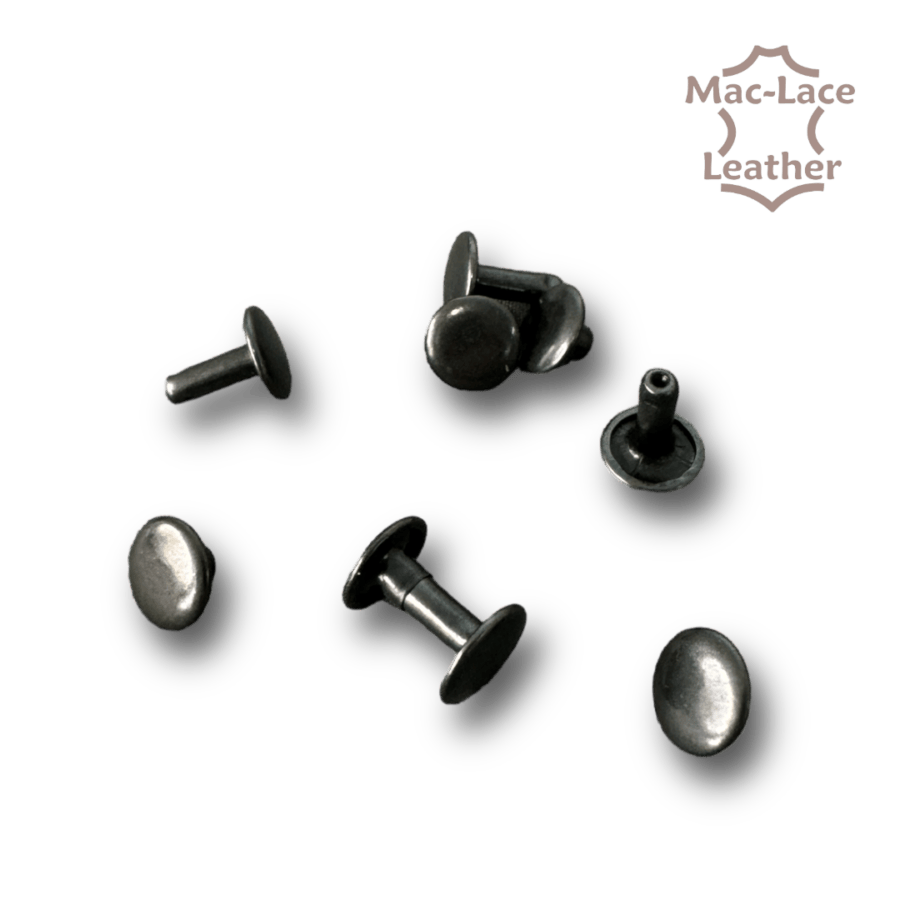 Double Cap Rivet-10mm Antique Pack of 100