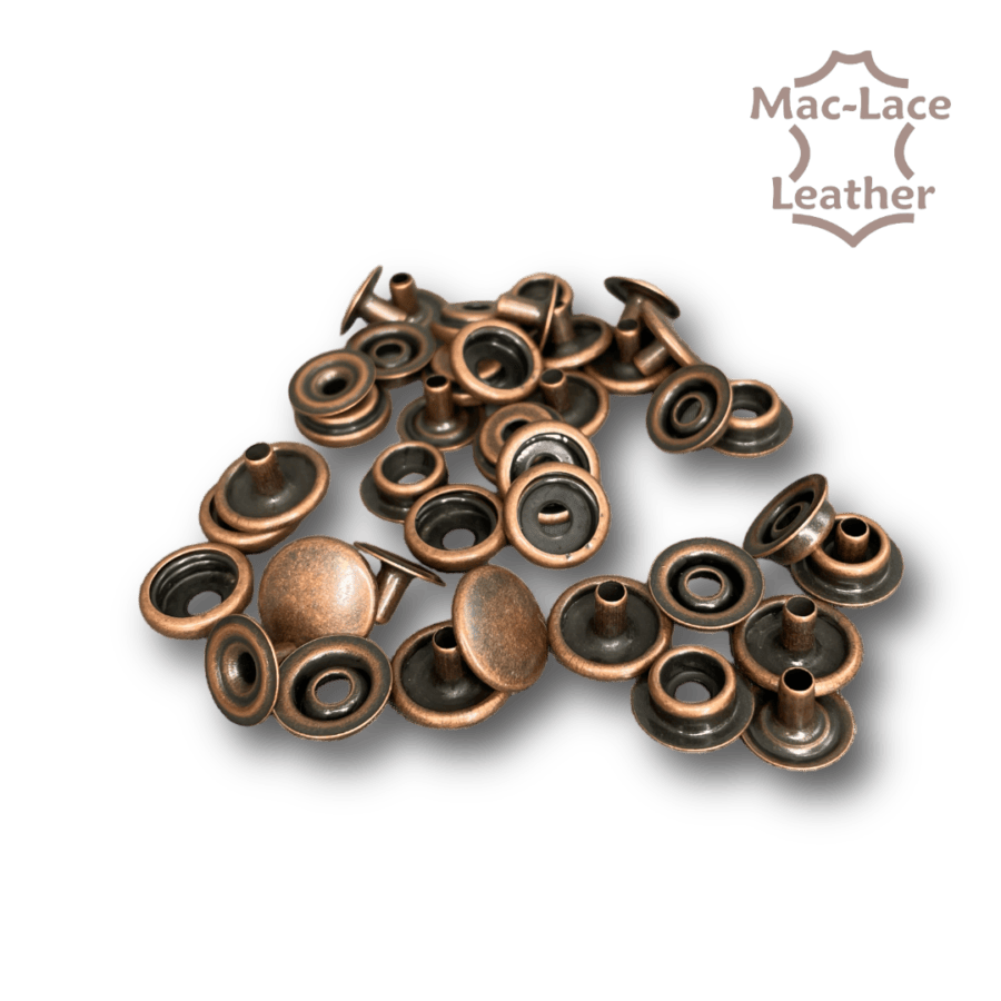 Regular Press Studs Antique Pack of 10