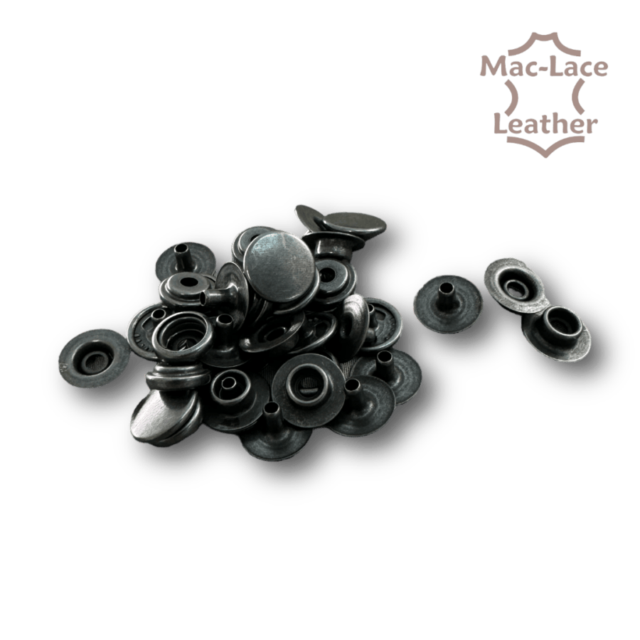 Small Press Studs Antique Pack of 10