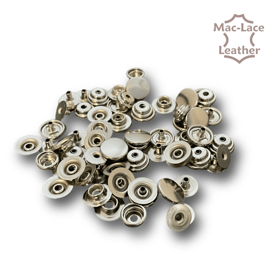 Small Press Studs Nickel Pack of 100