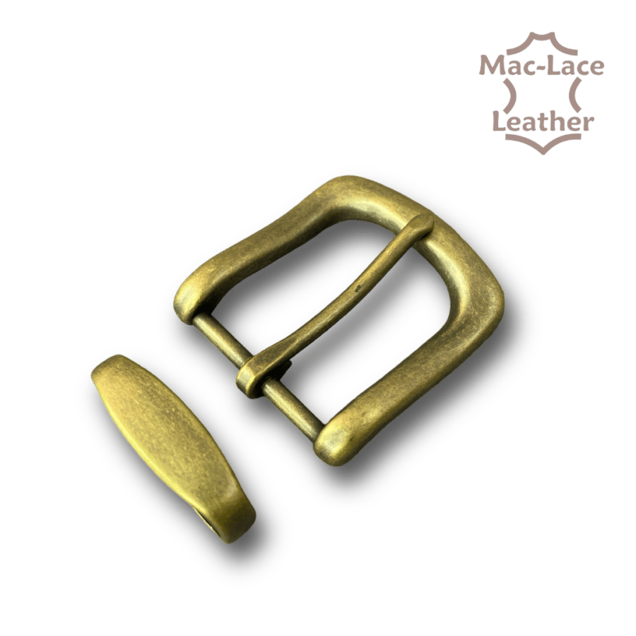 32mm Buckle & Keeper Antique Brass