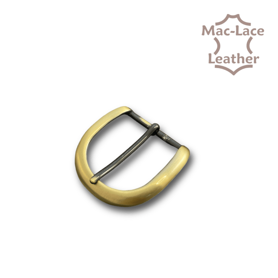 38mm Brushed Antique-Brass Buckle