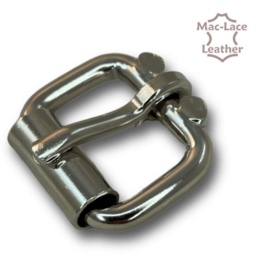 Barrel Roller Buckle 38mm - Nickel