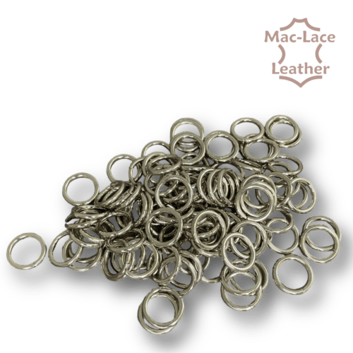 Non-Welded 13mm Nickel Rings Pack of 100