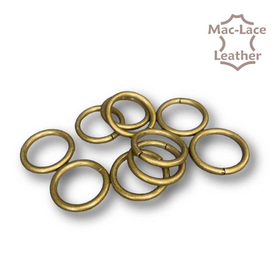 Non-Welded 20mm Antique Rings Pack of 10