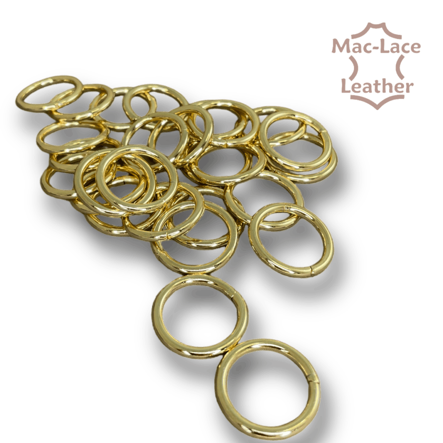 Non-Welded 20mm Gold Rings Pack of 100