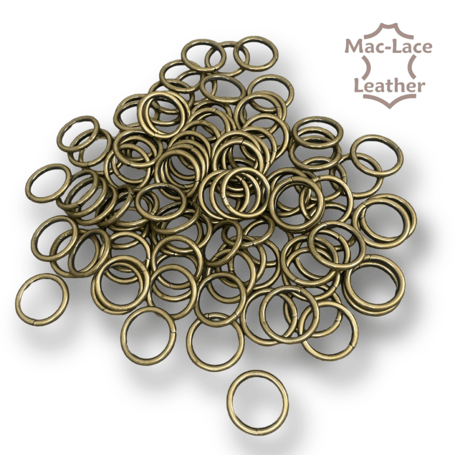 Non-Welded 25mm Antique Rings