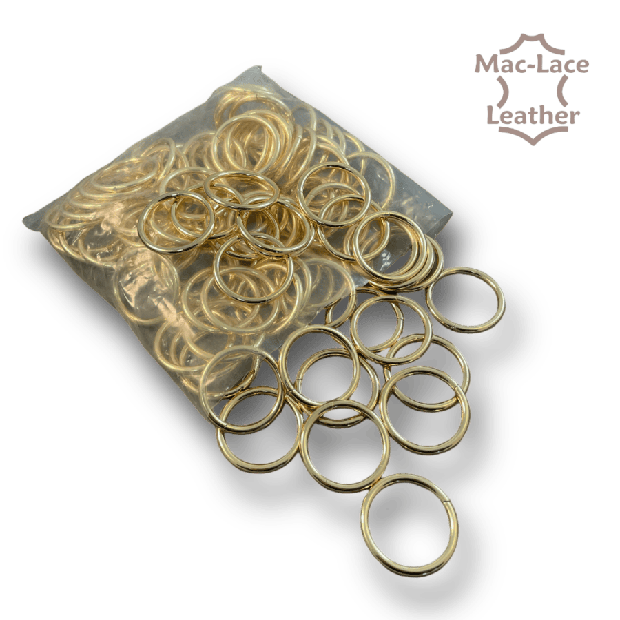 Non-Welded 38mm Gold Rings