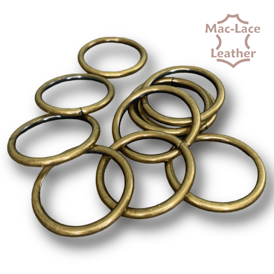 Non-Welded 38mm Ring Antique Pack of 10