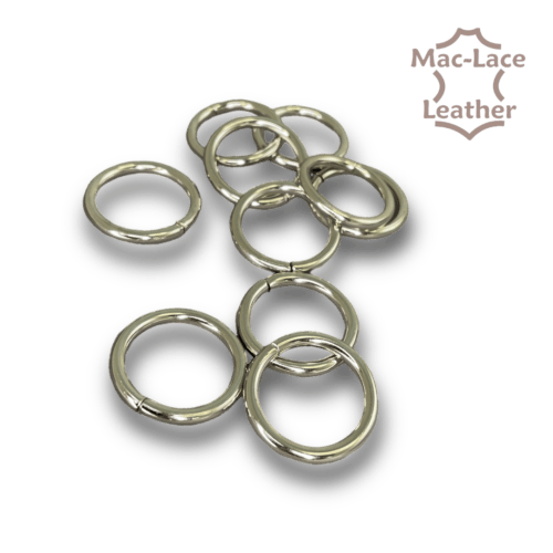 Non-Welded Nickel 25 mm Rings Pack of 10