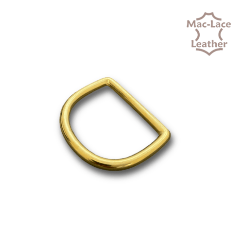 Solid Brass 32mm D-ring