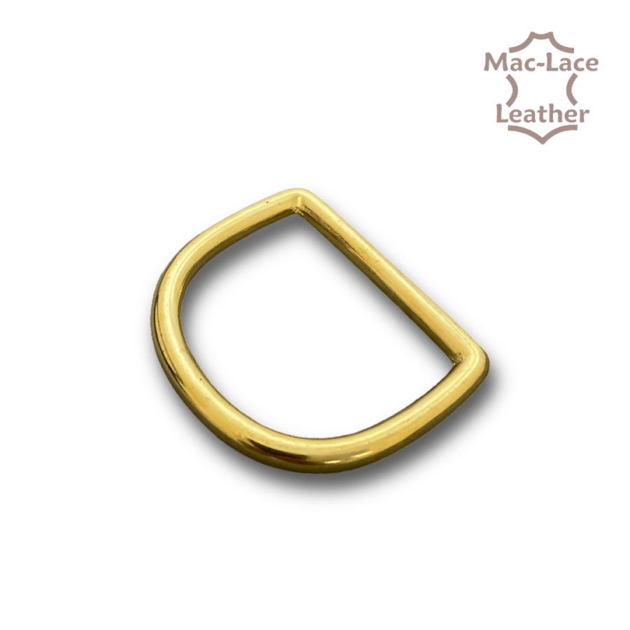 Solid Brass 40mm D-ring