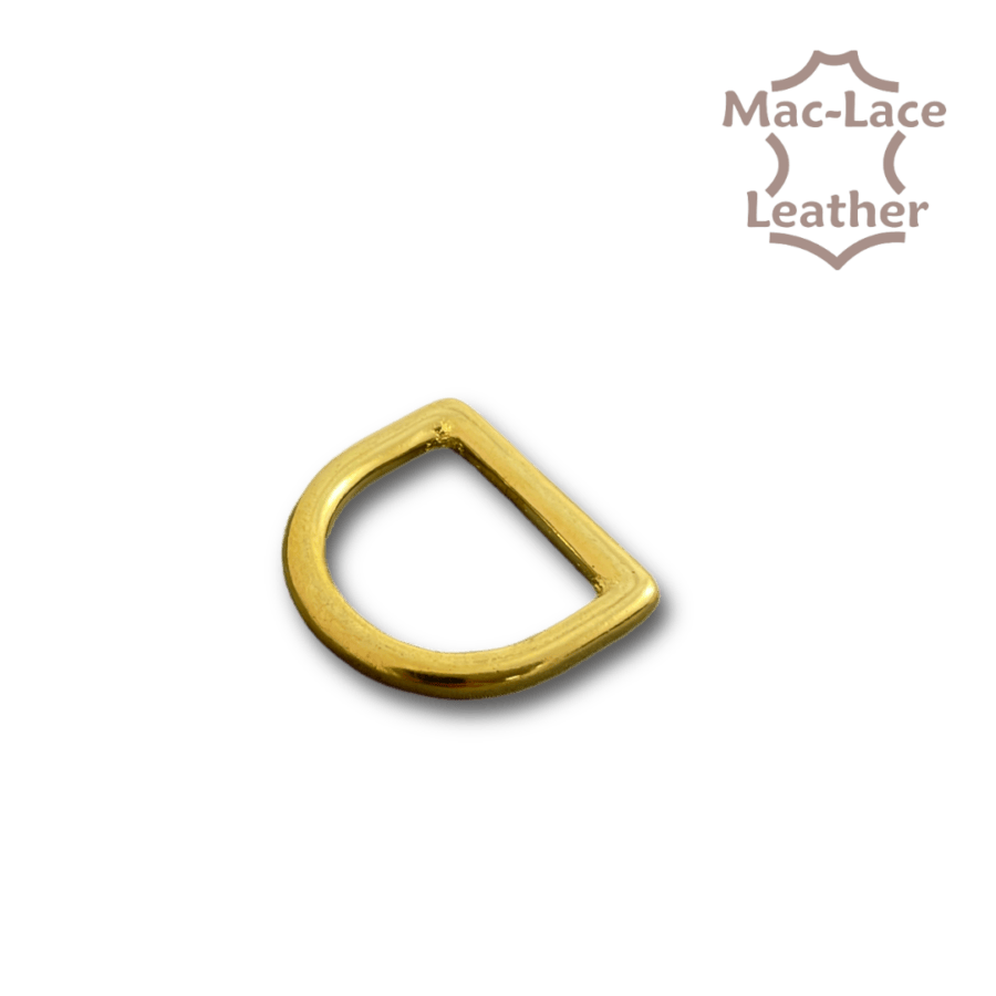 Solid Brass D-Rings 25mm