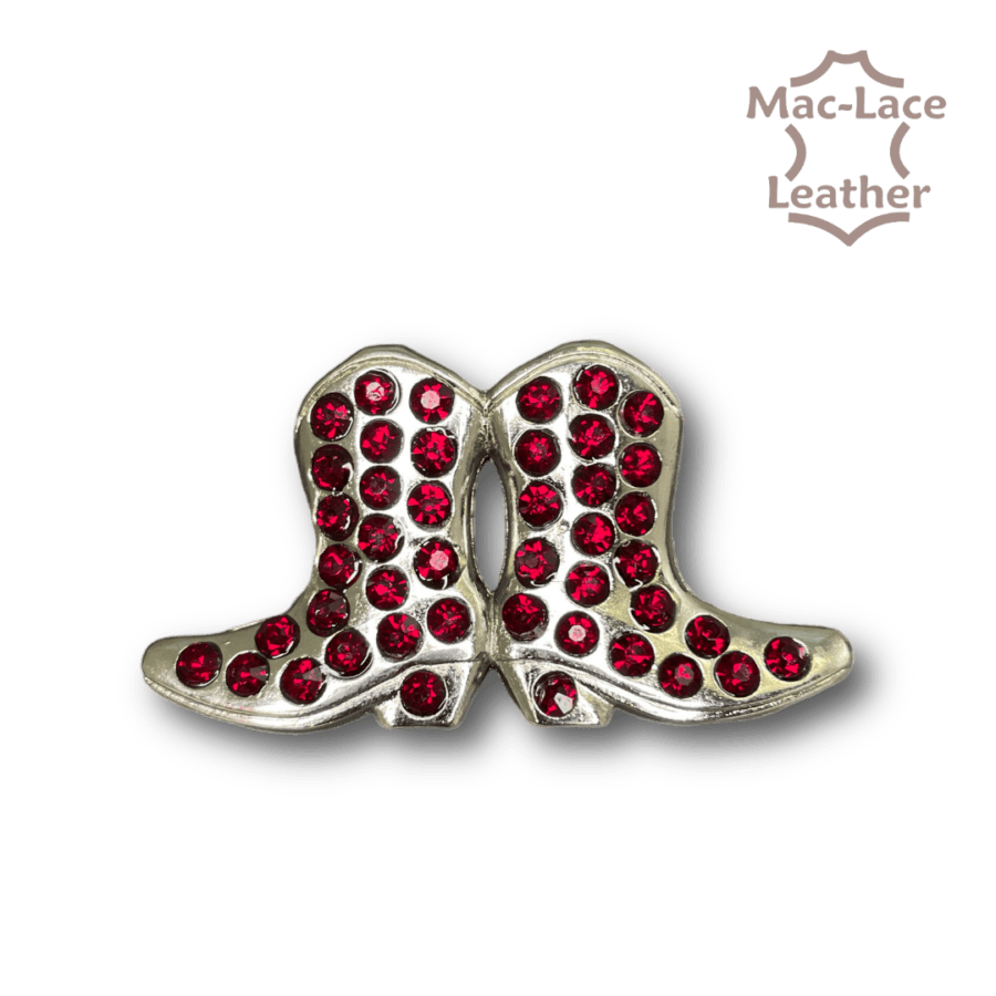 Concho Cowboy Boots Red