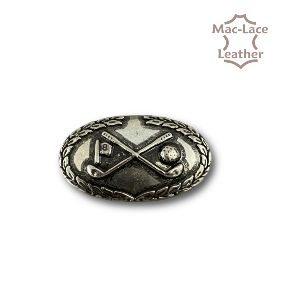 Concho Oval-Golf 34mm Nickel