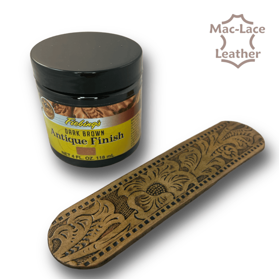 FIEBING'S ANTIQUE FINISH Dark Brown 4 Oz 118mls