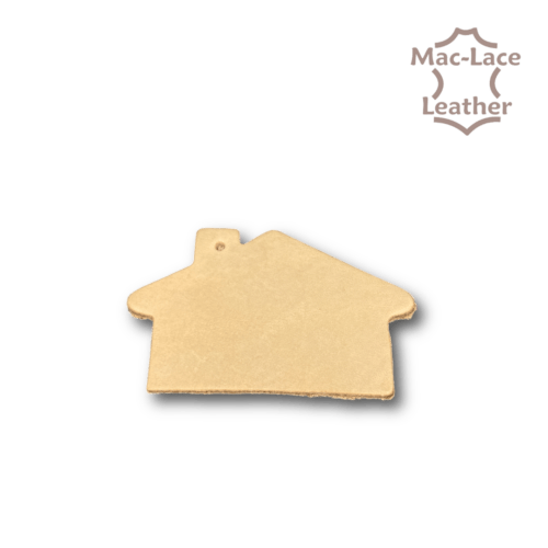 Leather House Key Tag