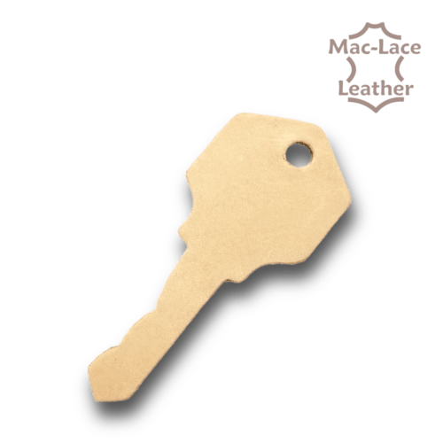 Leather Key Tag Key-Shape
