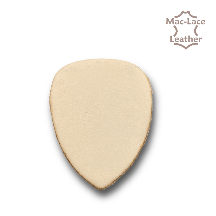 Leather Key Tag Petal-Shape