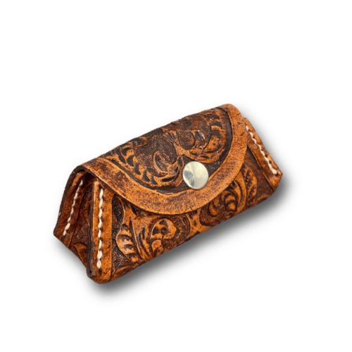 Small Leather Pre-Cut Coin Purse