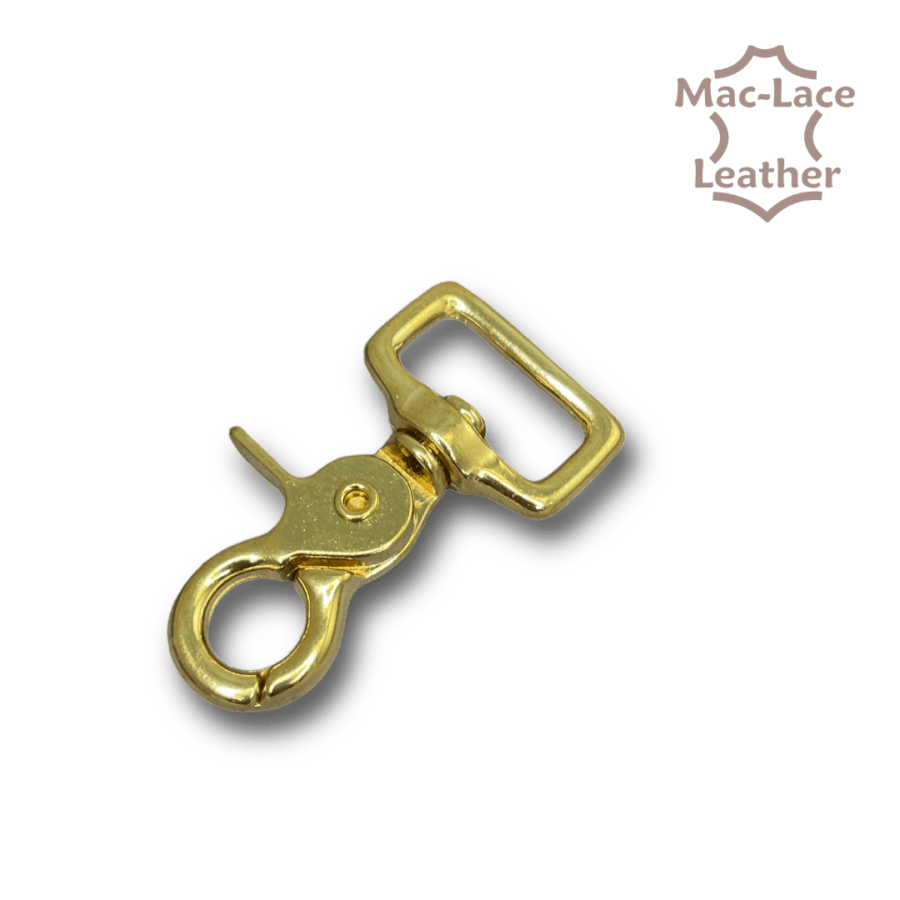 Solid Brass 25mm Swivel-Snap Rectangular