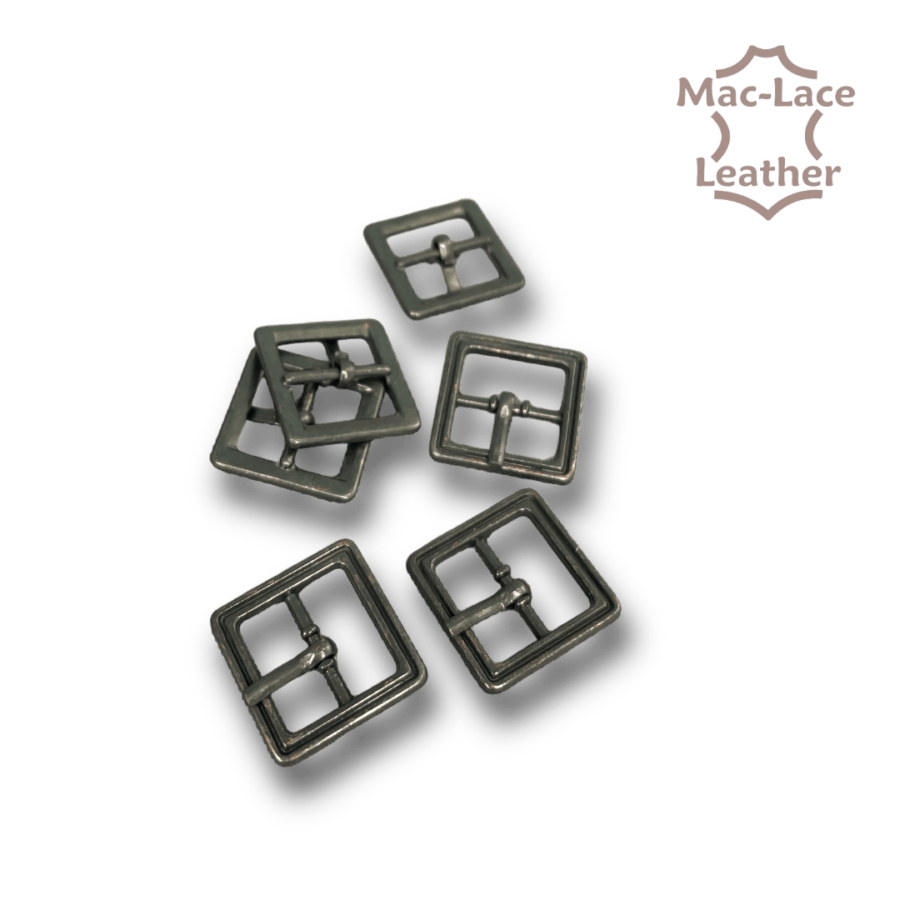 13mm Antique Buckles Pack of 6