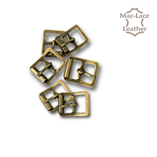 16mm Antique-Brass Shoe Buckles