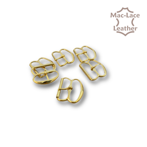 25mm Brass Buckles Pack of 6