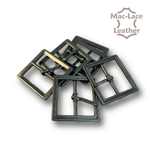 25mm Buckles Pack of 6-Antique.
