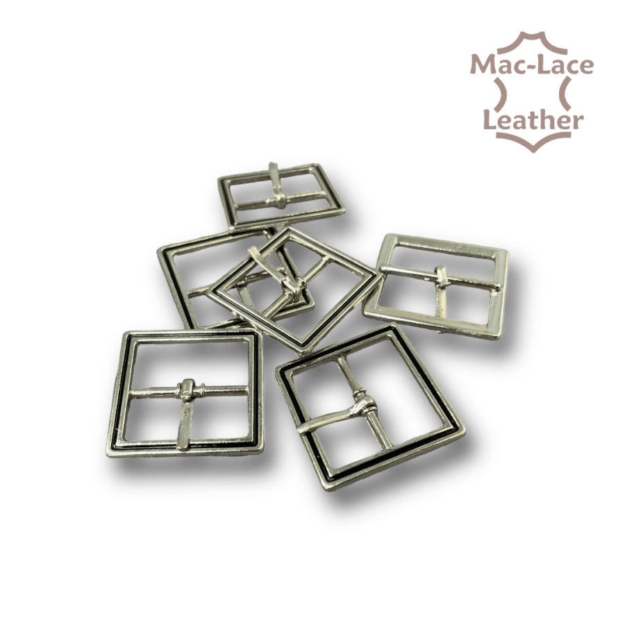 25mm Nickel Buckles Pack of 6