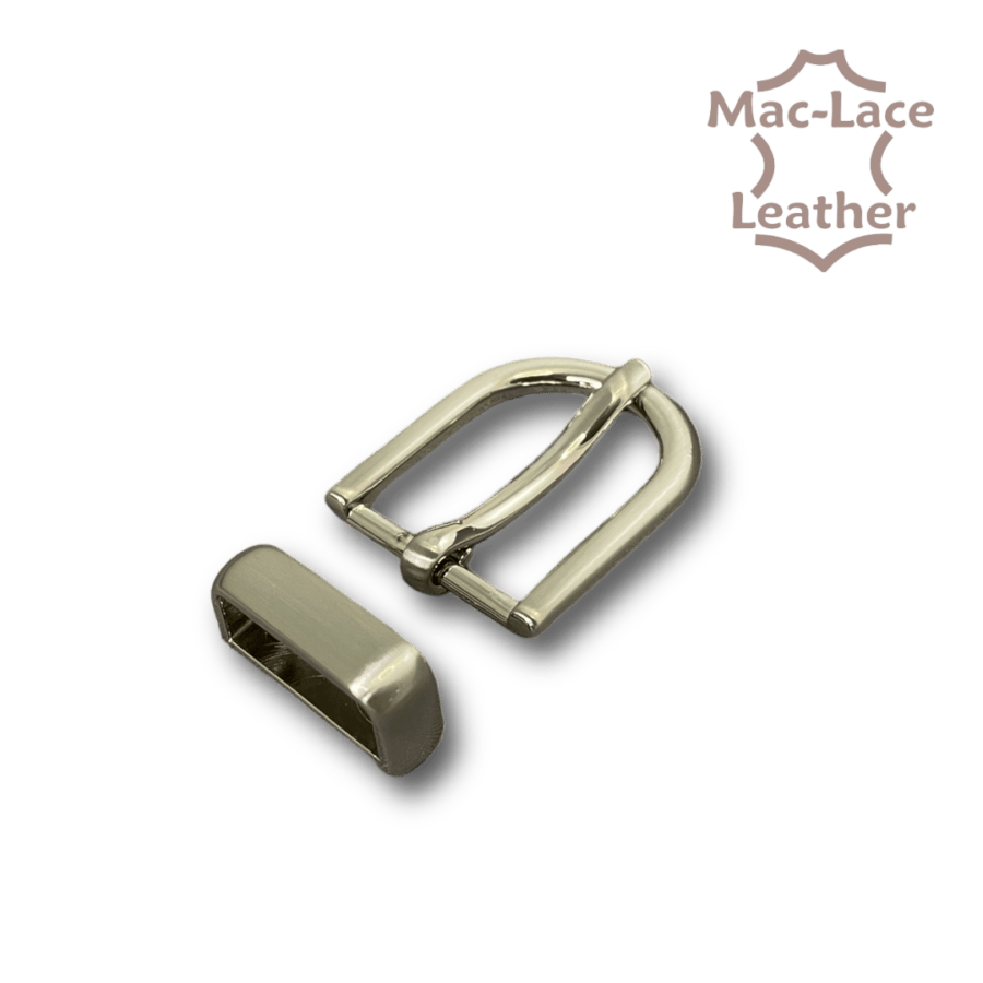 Buckle & Keeper 20mm Brushed Nickel