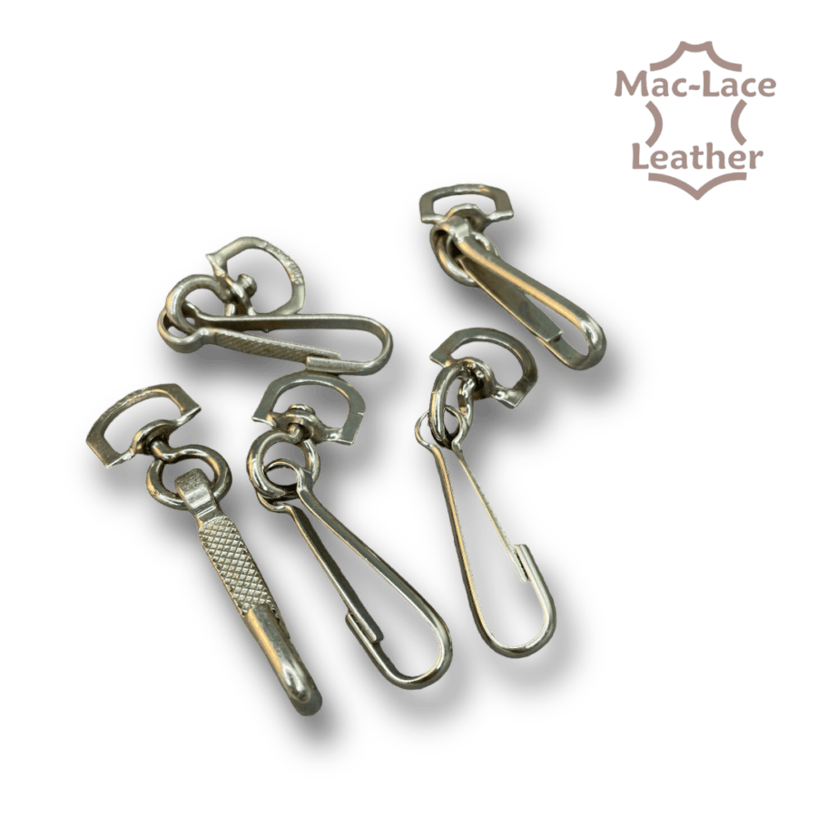 Swivel-Snap Lightweight Pack of 5 Nickel