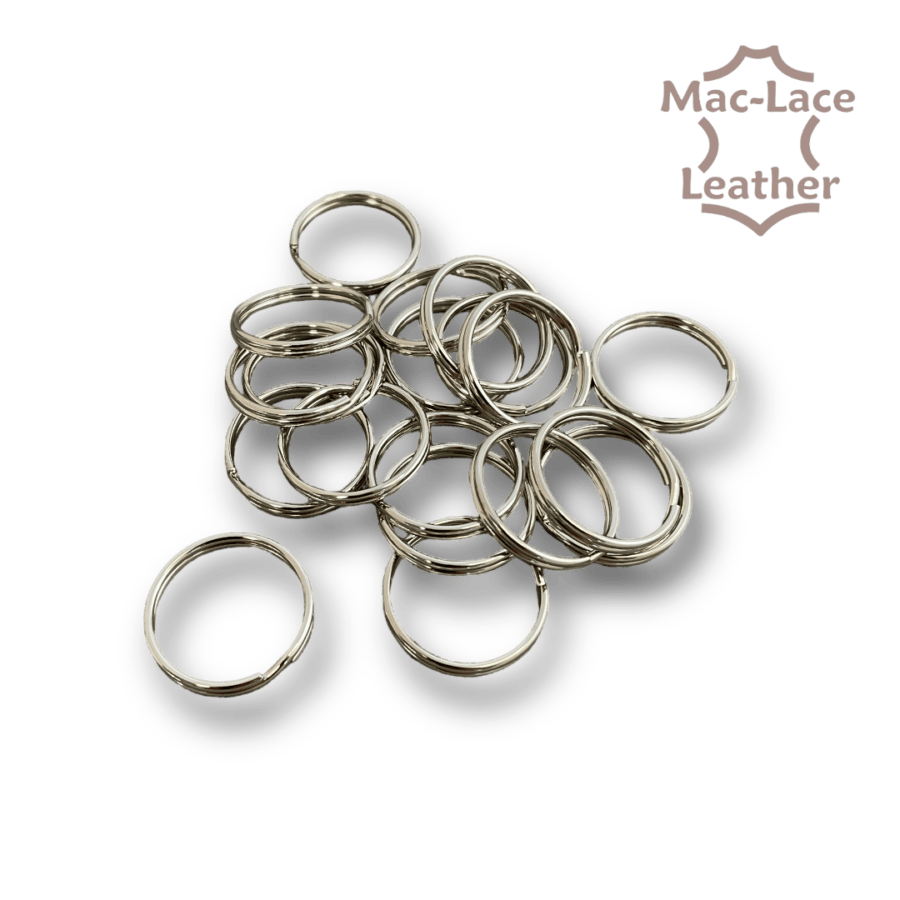 25mm Split Key-Ring Nickel Pack of 100
