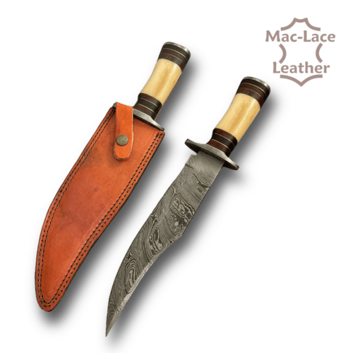 Frost Damascus Bowie 13.5"
