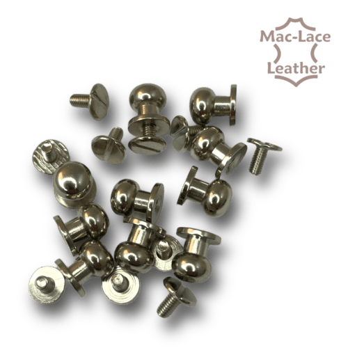 Screw Posts Medium Nickel Pack of 10