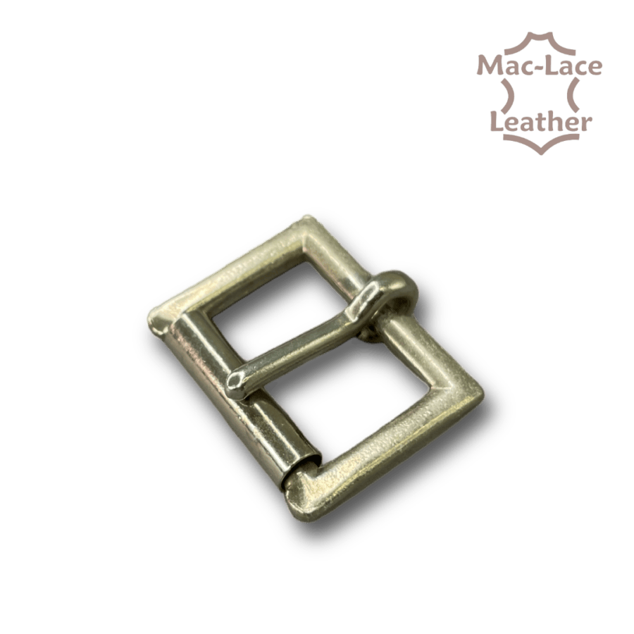 23mm Square Half-Roller Buckle Nickel