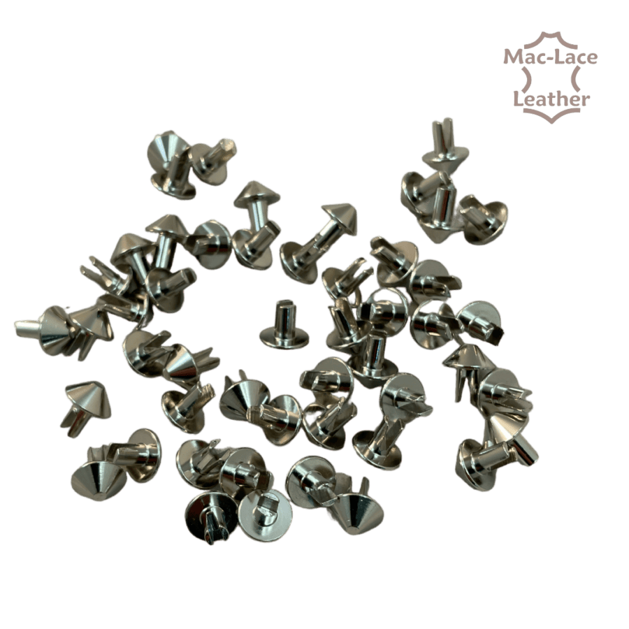 Pyramid Bifurcated-Rivets Heads Pack-50