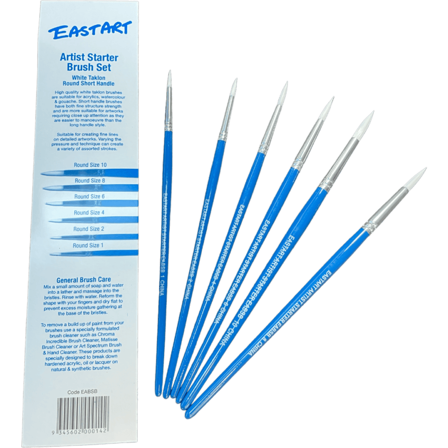 Taklon-Hair Paint Brush Set