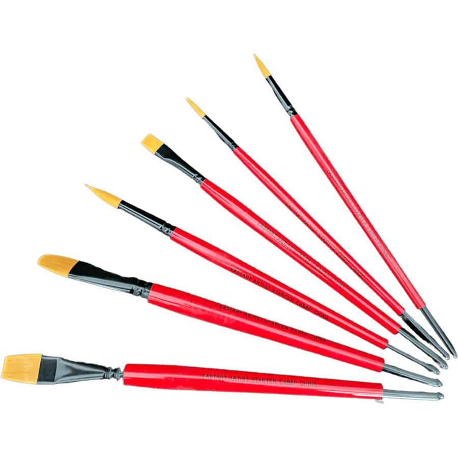 Taklon-Hair Paint Brush Set