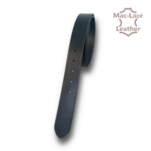 Leather Belt 32mm Black - Long