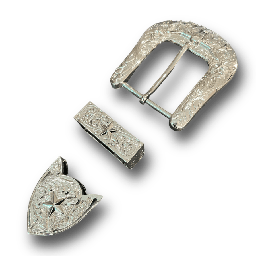 3-Piece 38mm Buckles